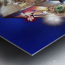 Temple Bar in Dublin On A Winter Night in Ireland Metal print