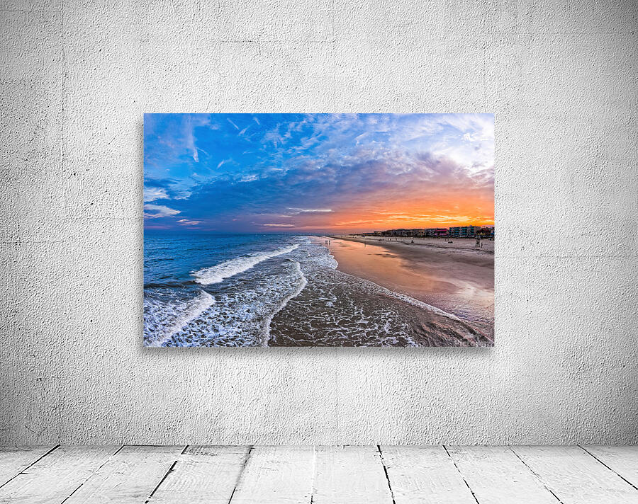 Sunset on Tybee Island On a Summer Day Wall Preview
