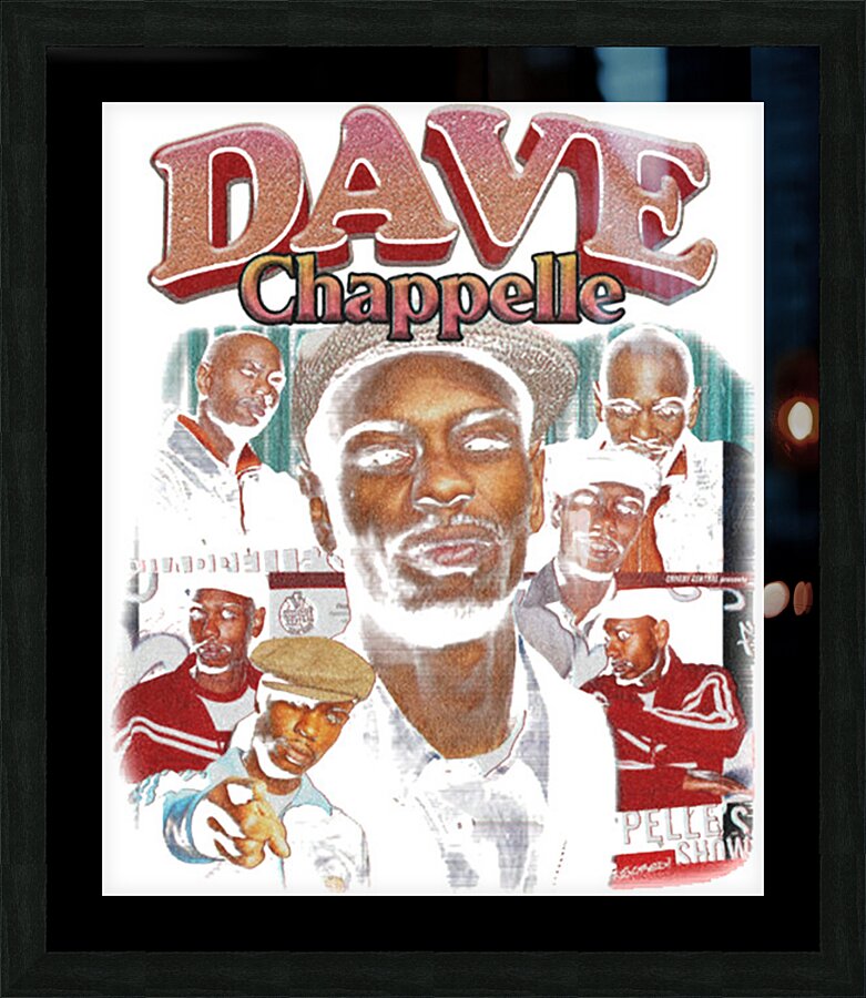 Dave Chappelle 19 Picture Frame print