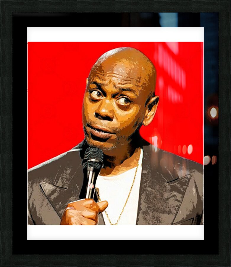 Dave Chappelle 31 Picture Frame print