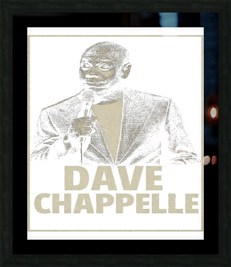Dave Chappelle 34 Picture Frame print