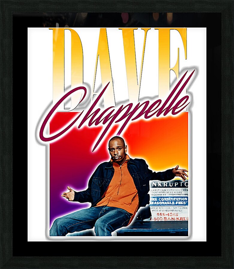 Dave Chappelle 42 Picture Frame print