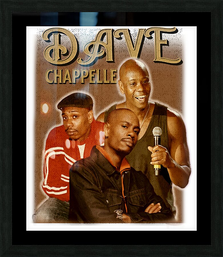 Dave Chappelle 45 Picture Frame print