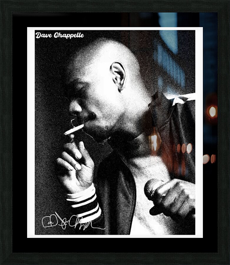 Dave Chappelle 7 Picture Frame print