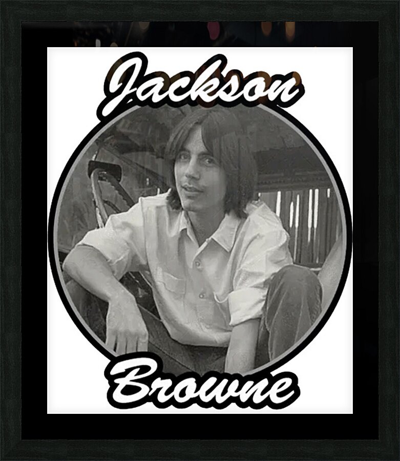 Jackson Browne 3 Picture Frame print