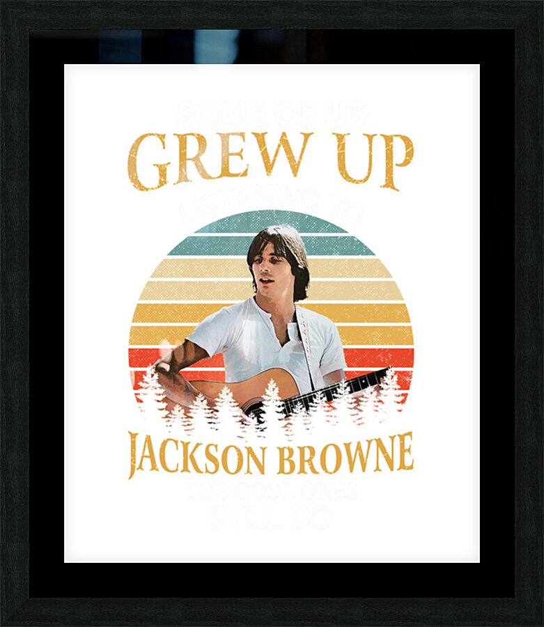 Jackson Browne 5 Picture Frame print
