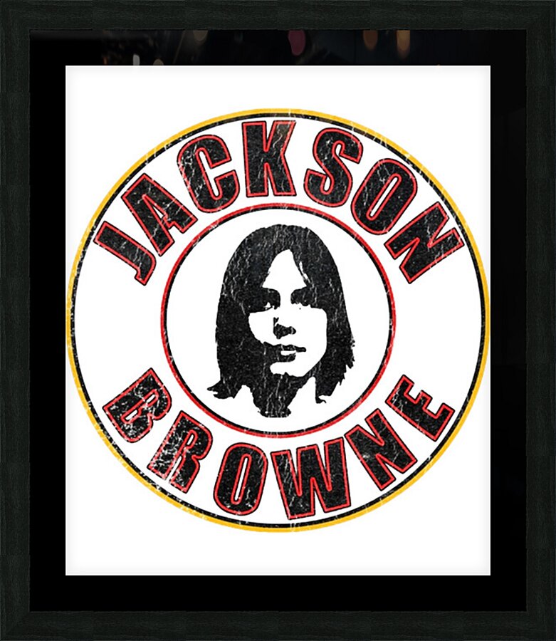 Jackson Browne 14 Picture Frame print