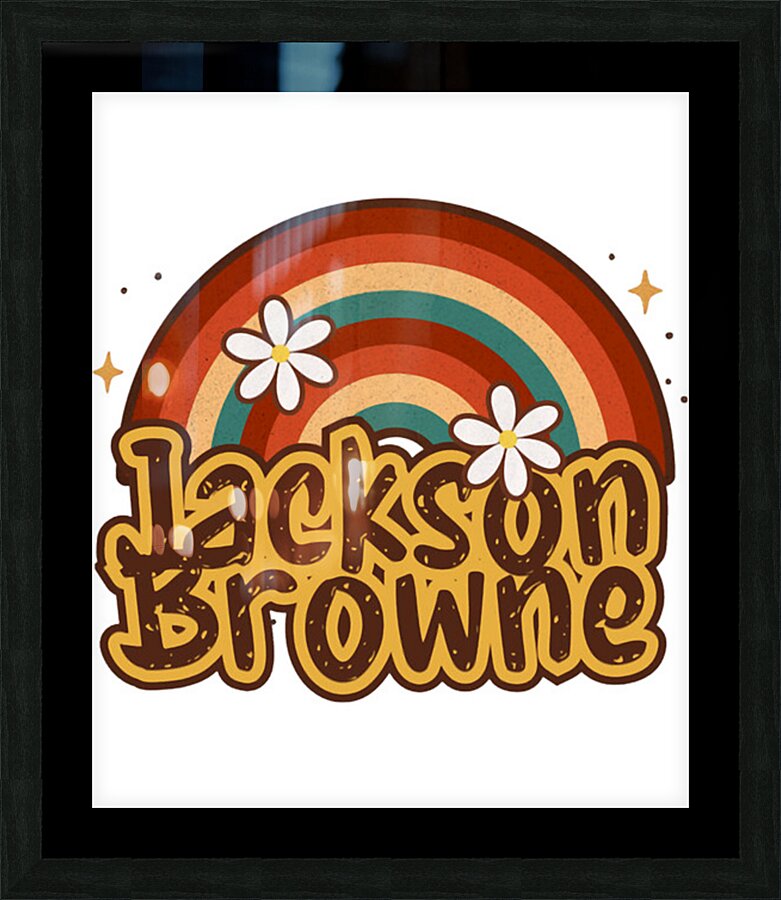 Jackson Browne 19 Picture Frame print