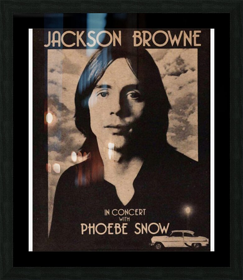 Jackson Browne 22 Picture Frame print