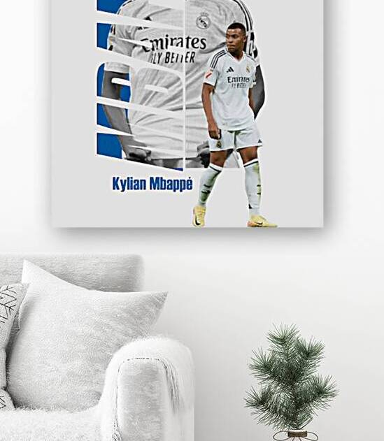 Kylian Mbappe 28 by Pamela N Choudhury