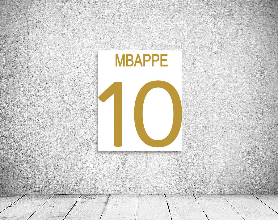 Kylian Mbappe 21 Wall Preview