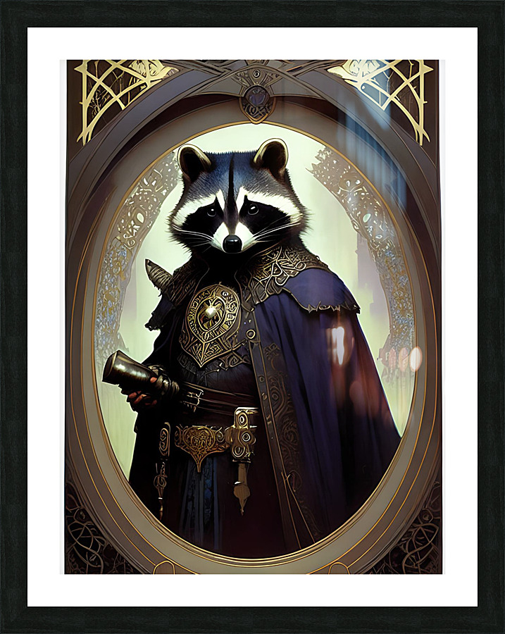 Armored Bandit Picture Frame print