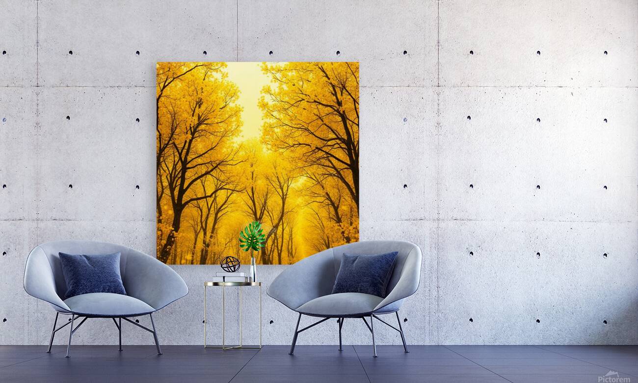 Forest in Sunlight  Reproduction