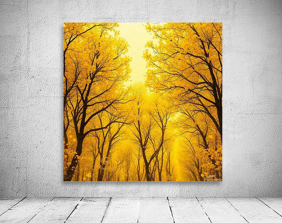 Forest in Sunlight  Wall Preview