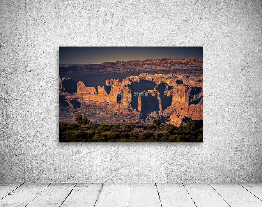 Courthouse Towers Sunset Wall Preview