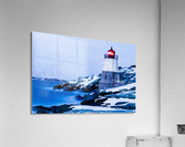 Frozen landscape Acrylic Print