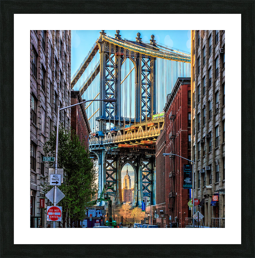 NYC 5 Picture Frame print