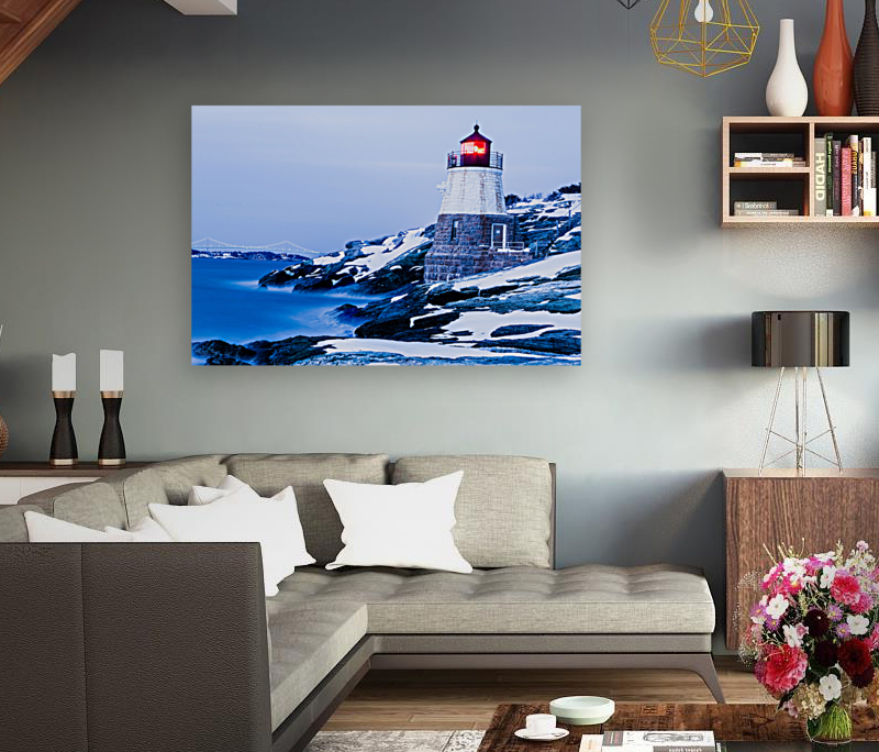 Frozen landscape Reproduction