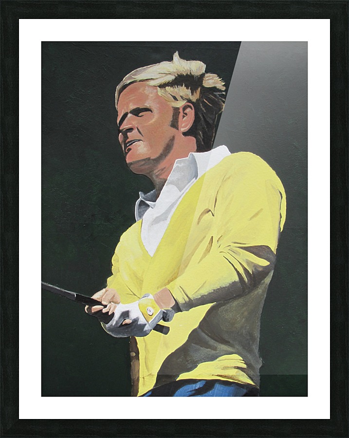 1986 Masters Picture Frame print