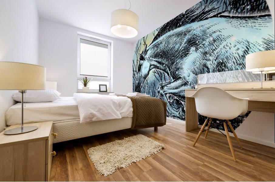 andalusian Mural print