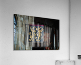 Warwick Cathedral Flags Acrylic Print