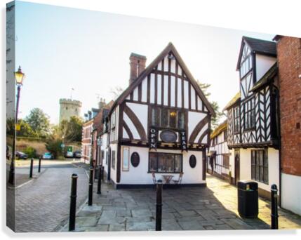 Warwick Castle Tea House Canvas Print