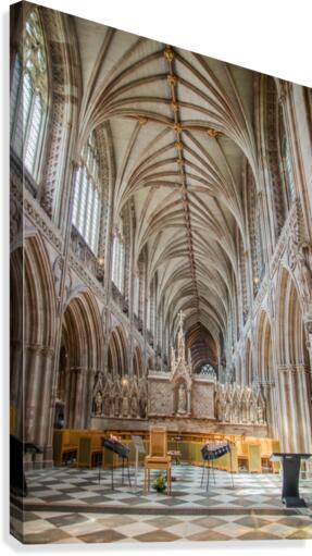 Litchfield Cathedral 2 Canvas Print