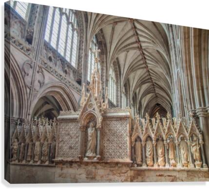 Litchfield Cathedral 3 Canvas Print