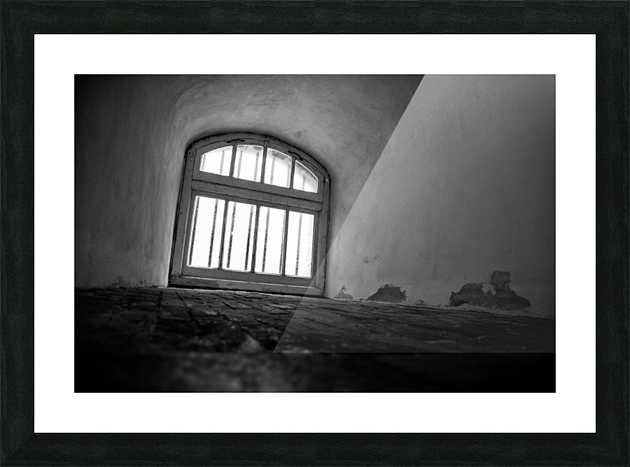 Prisoners View Picture Frame print
