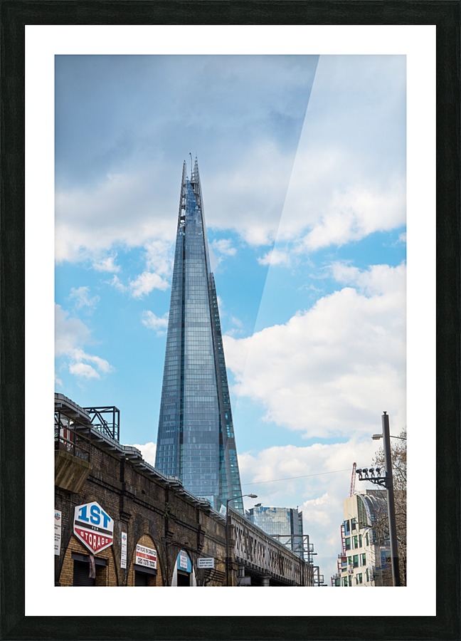 The Shard  Picture Frame print