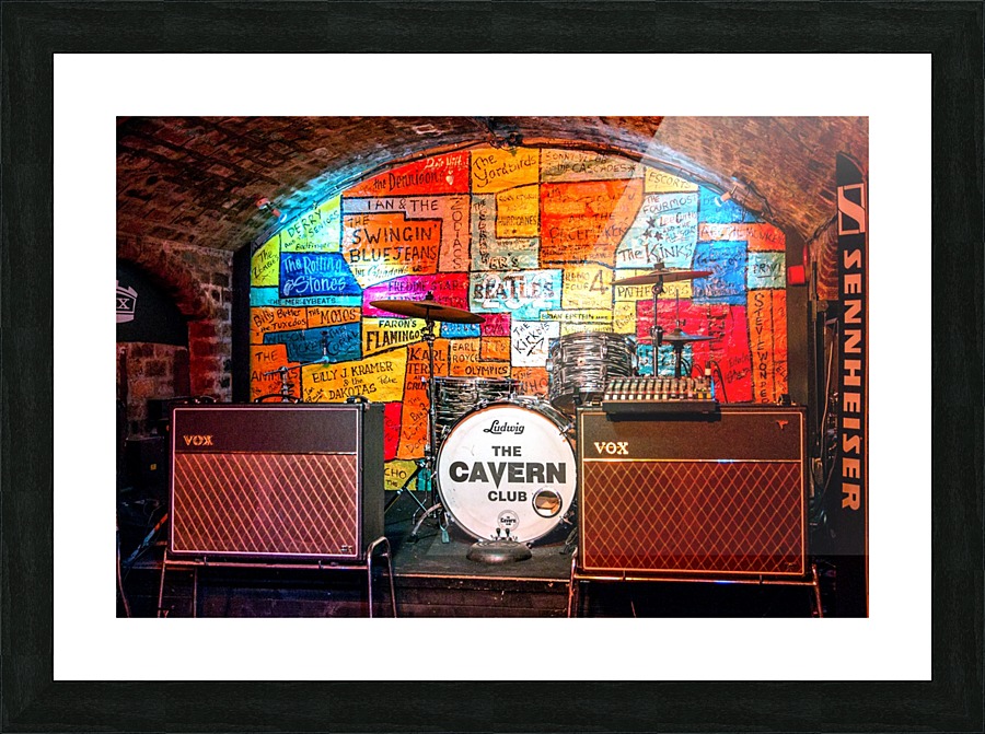 The Cavern Picture Frame print