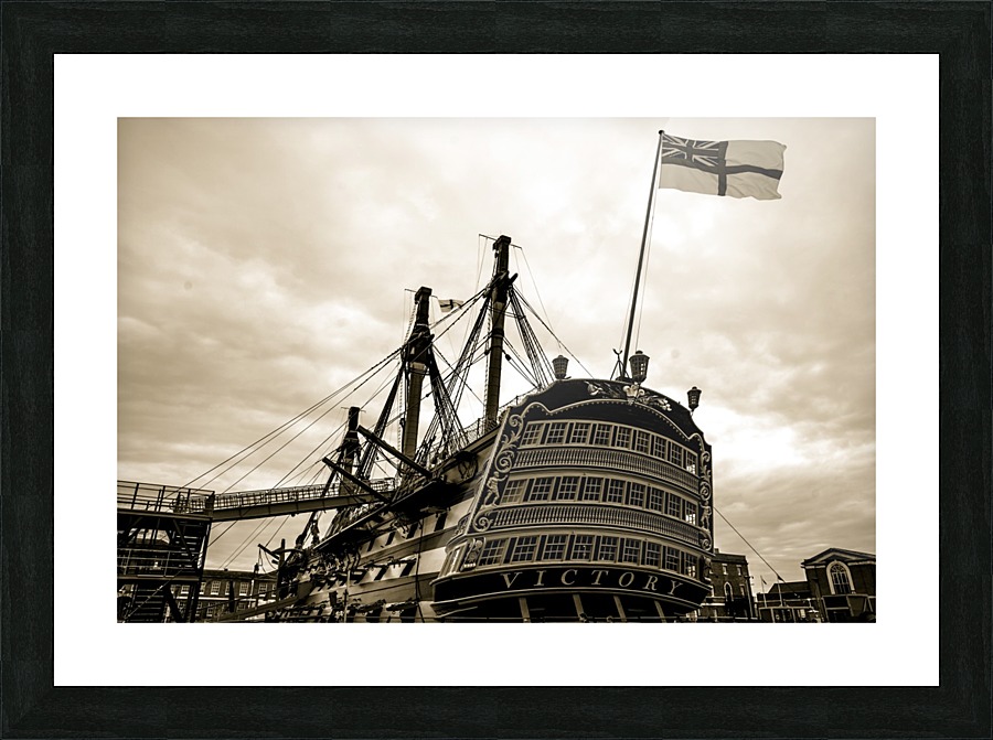 HMS Victory Picture Frame print