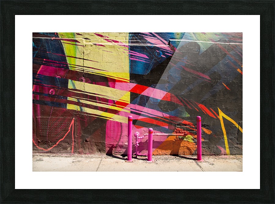 Graffiti Picture Frame print
