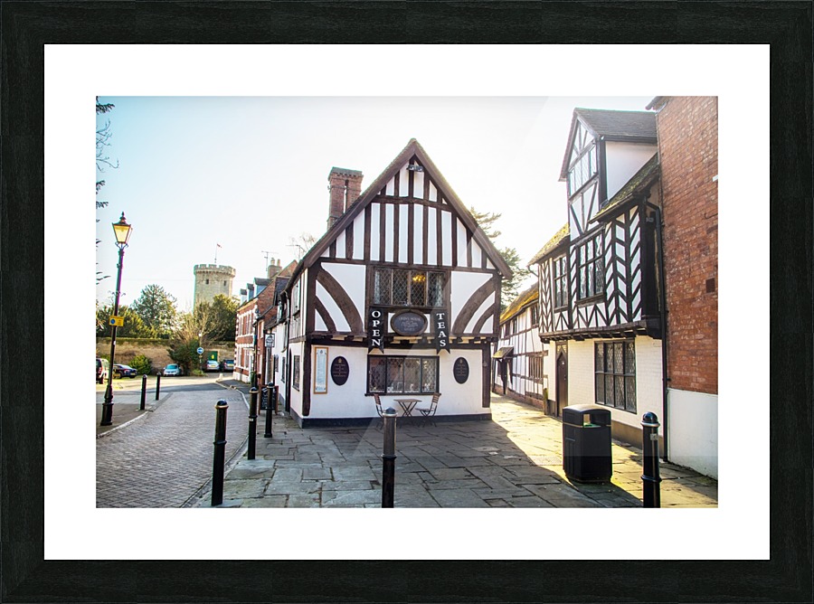 Warwick Castle Tea House Picture Frame print