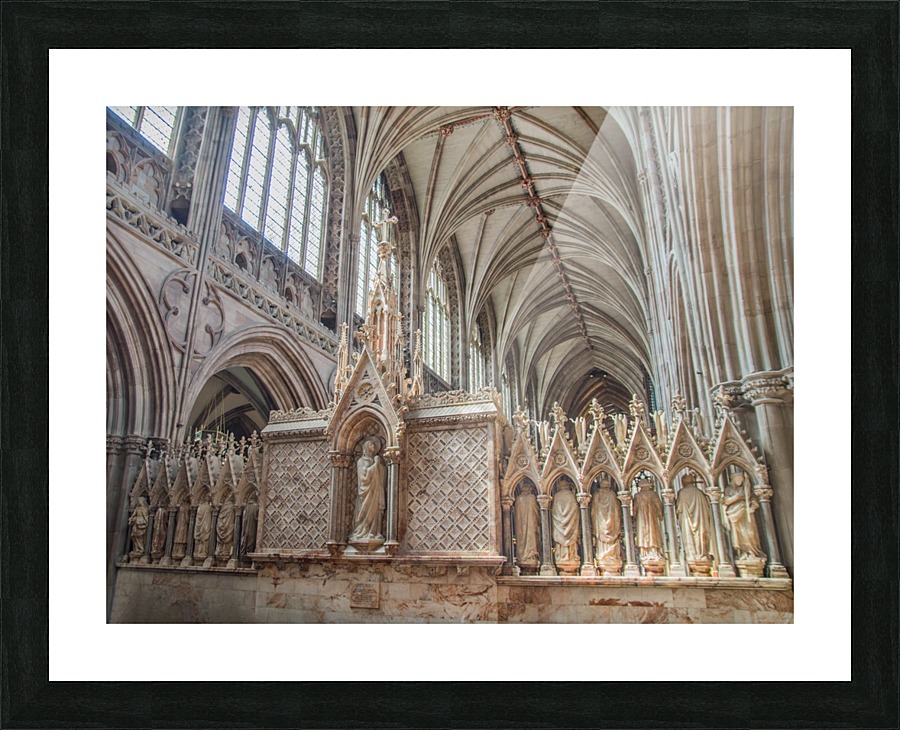 Litchfield Cathedral 3 Picture Frame print
