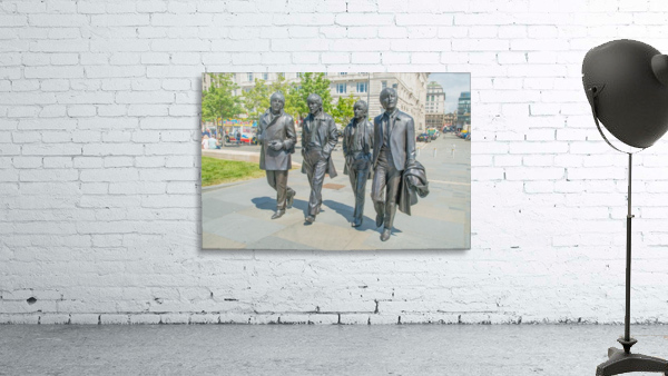 The Beatles Statue Wall Preview