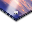 Gold and Purple Sunset Acrylic print