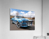 Blue Skies Cruising - 1967 Eleanor Mustang Acrylic Print