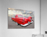 1956 Red Ford Thunderbird Continental Acrylic Print