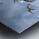 Fly Past - Seagulls Round Southwold Lighthouse Metal print