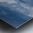 Blue Sky Reflections  Metal print
