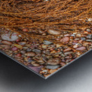 Pebbles On The Beach Metal print