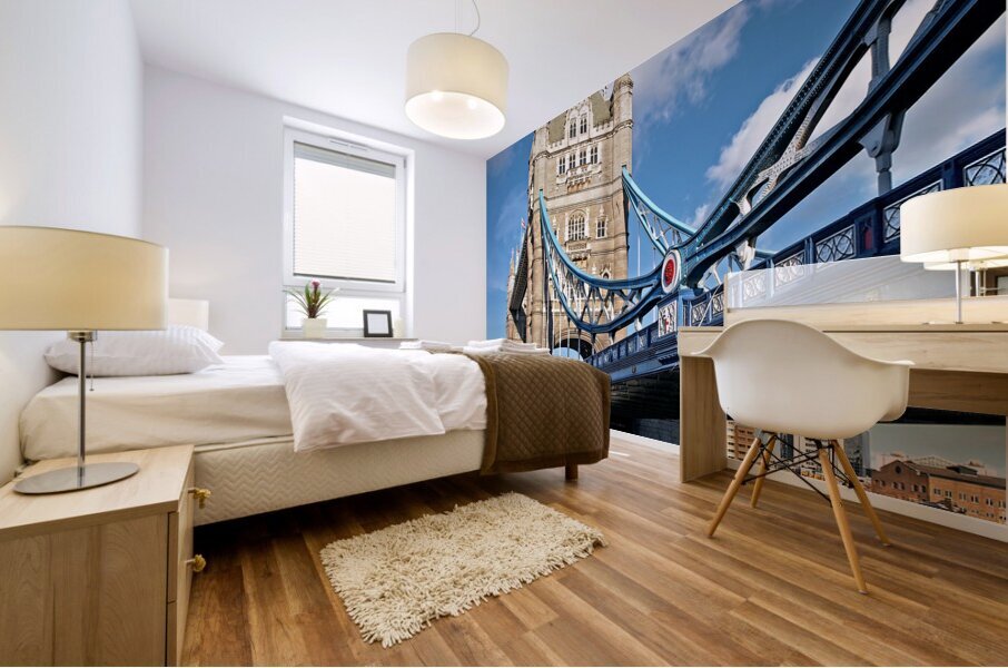 Tower Bridge London Vertical Mural print