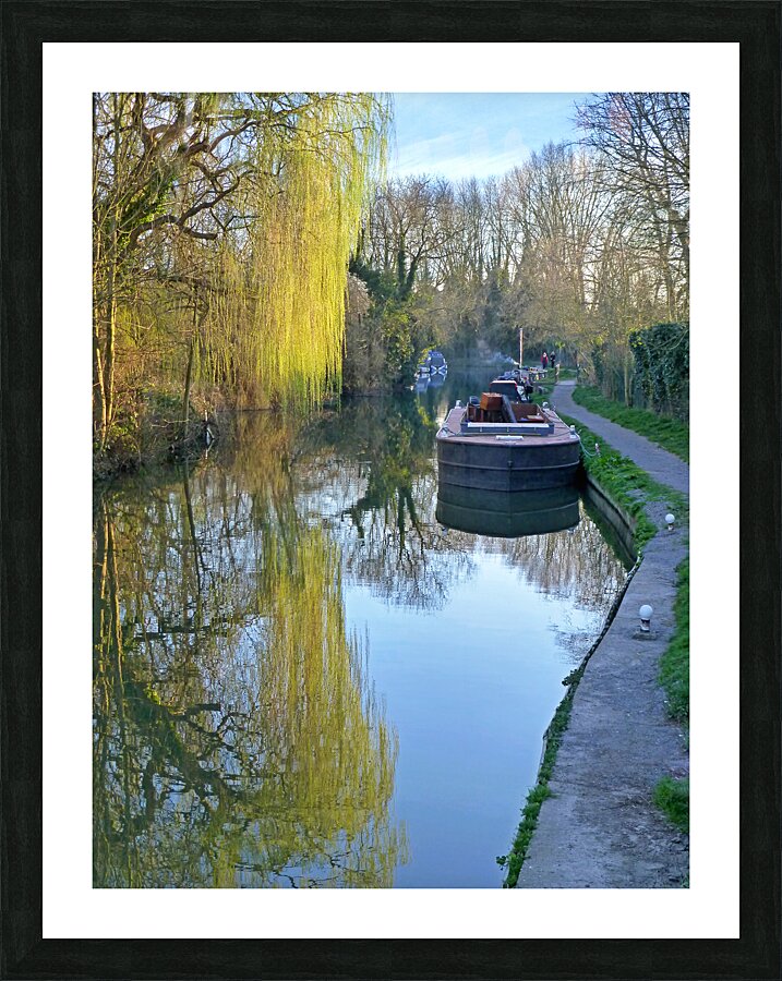 River Reflections Picture Frame print