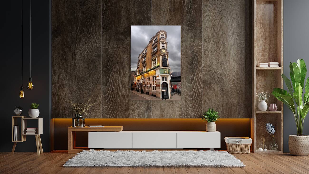 The Black Friar London Pub Bar Reproduction