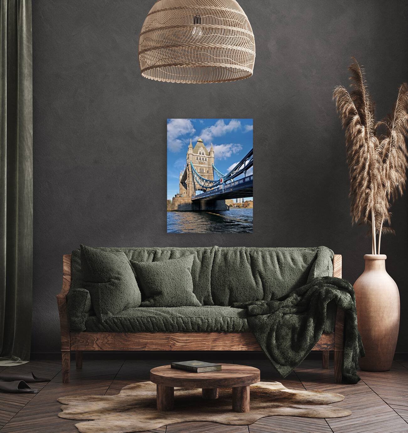 Tower Bridge London Vertical Reproduction