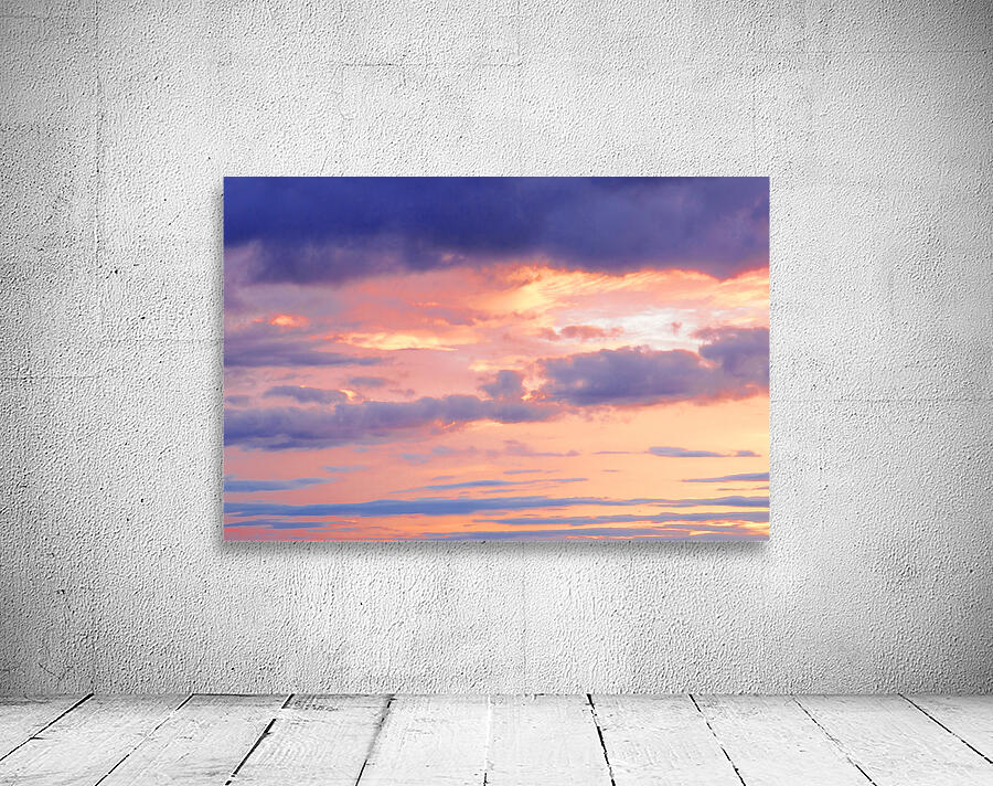 Gold and Purple Sunset Wall Preview