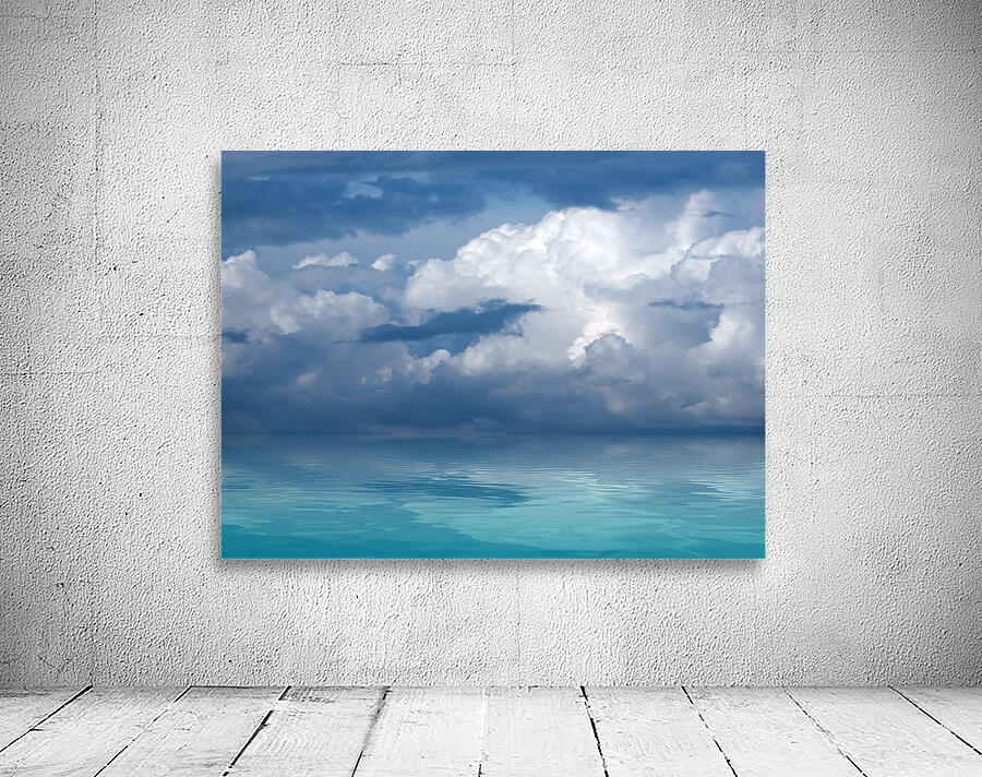 Blue Sky Reflections  Wall Preview
