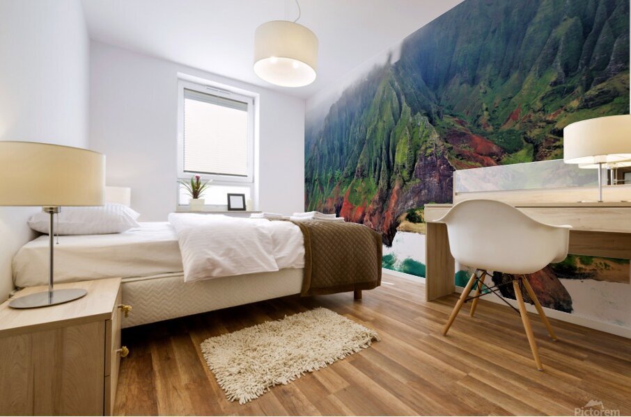 Napoli Coast Mural print