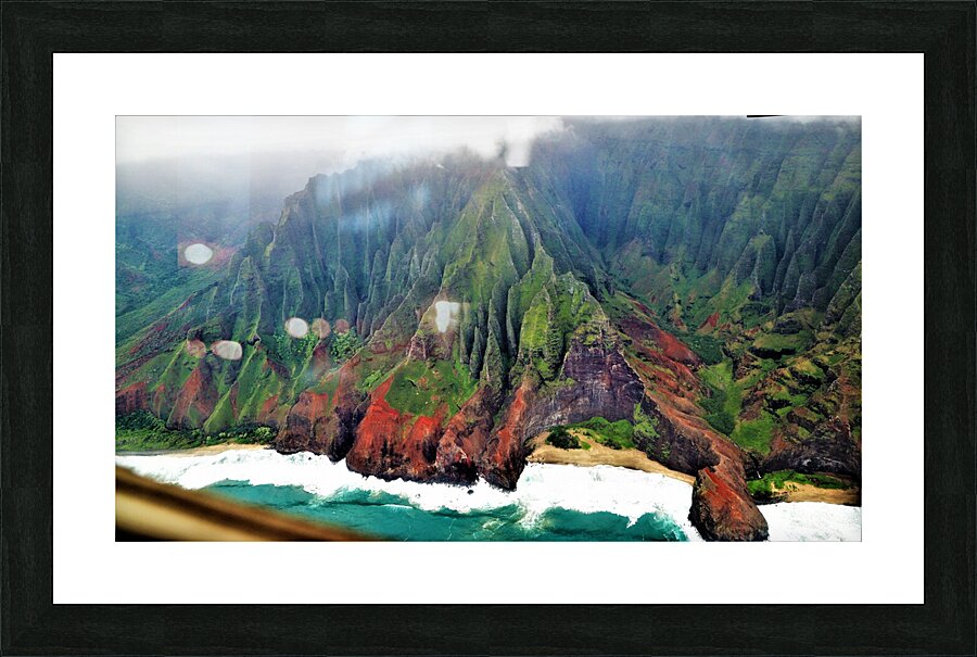 Napoli Coast Picture Frame print